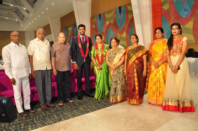 Hero Shiva and Anusha Wedding Reception - 78 / 94 photos