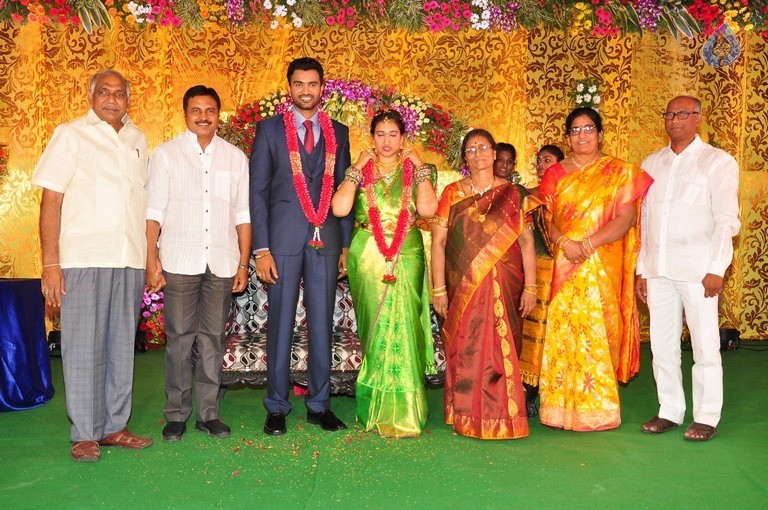 Hero Shiva and Anusha Wedding Reception - 79 / 94 photos