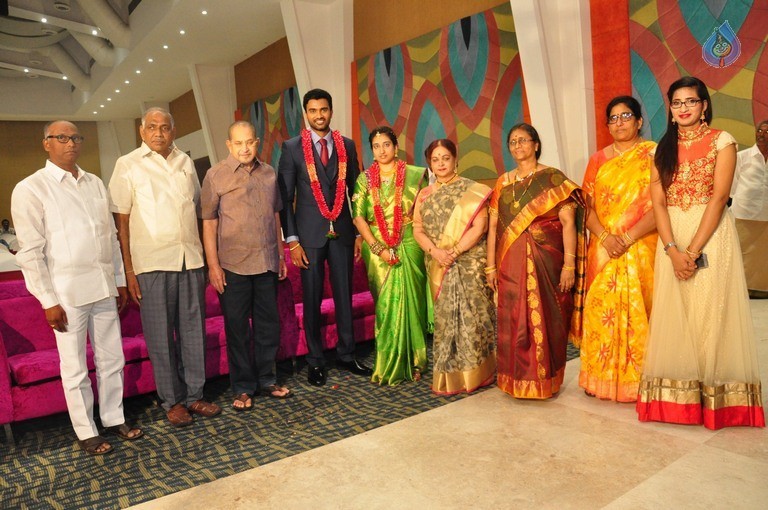 Hero Shiva and Anusha Wedding Reception - 85 / 94 photos