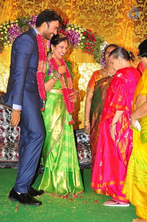 Hero Shiva and Anusha Wedding Reception - 94 / 94 photos