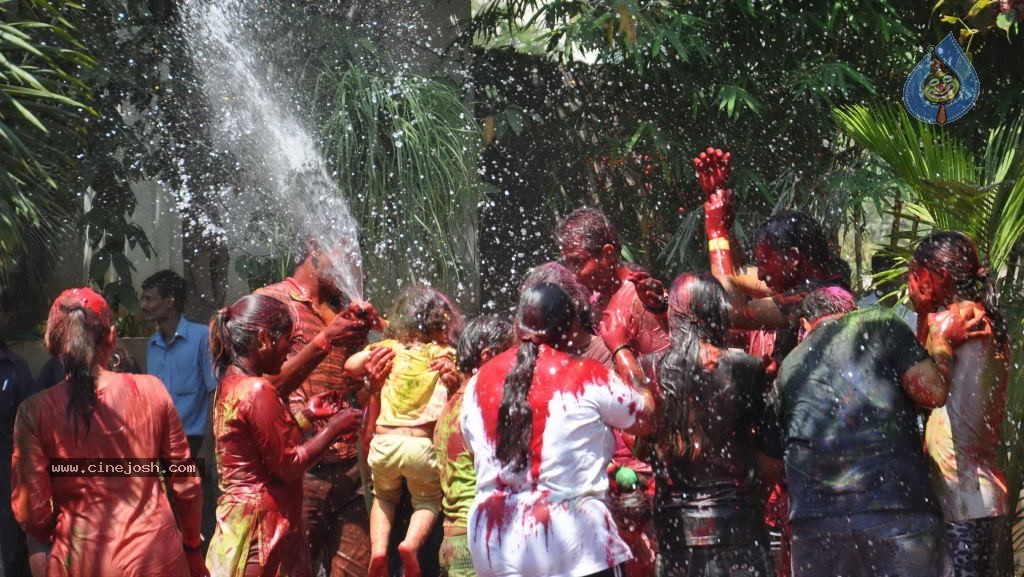 Holi 2014 Celebrations in Hyderabad - 61 / 151 photos