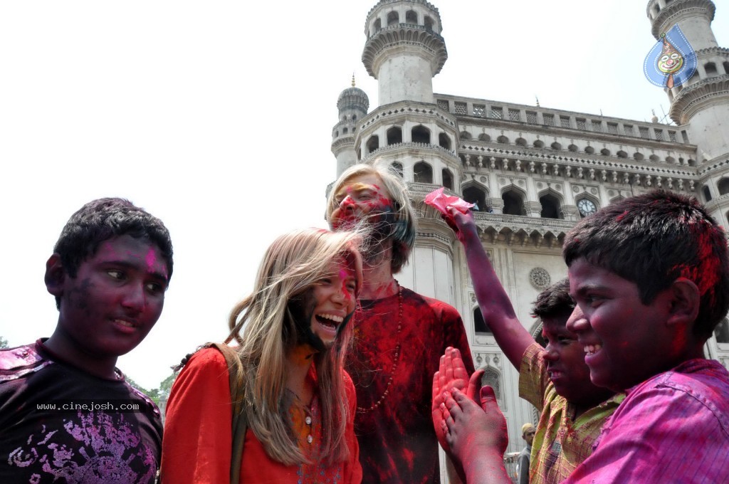 Holi Celebrations at Hyderabad - 42 / 73 photos
