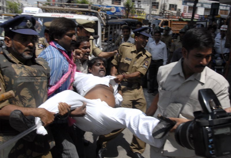 Hyderabad Bandh Photos - 13 / 16 photos