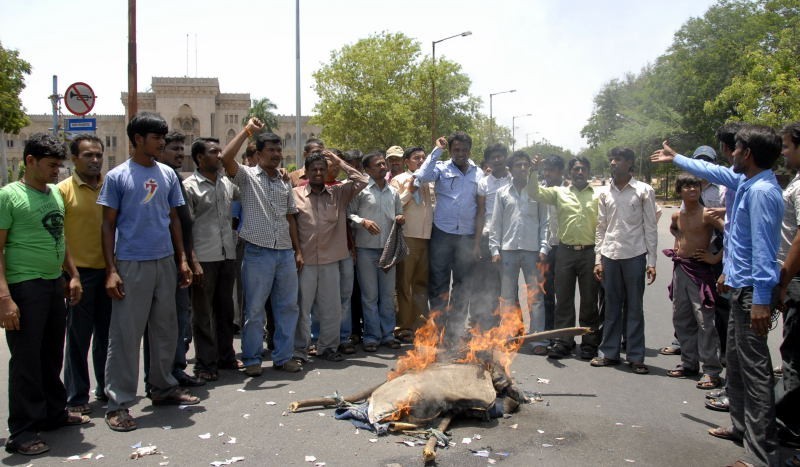 Hyderabad Bandh Photos - 15 / 16 photos