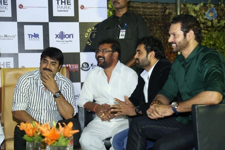 Hyderabad Talwars Celeb Cricket Team Announcement - 37 / 42 photos