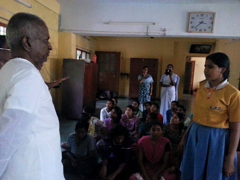 Ilayaraja Rescue Operation at Little Flower School for Blind - 11 / 28 photos