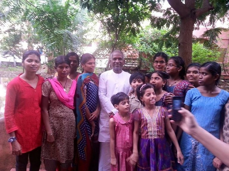 Ilayaraja Rescue Operation at Little Flower School for Blind - 19 / 28 photos
