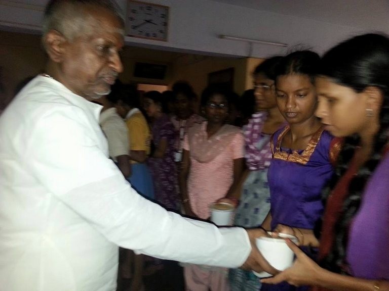 Ilayaraja Rescue Operation at Little Flower School for Blind - 22 / 28 photos