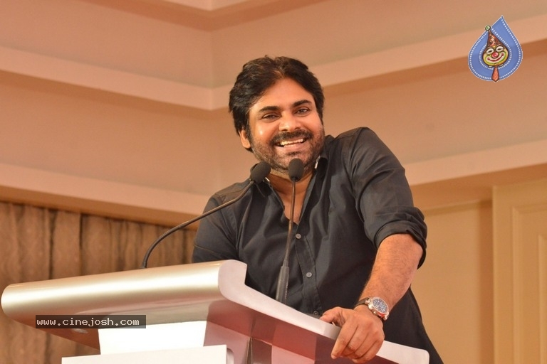 JanaSena Chief Pawan Kalyan Press Meet In Chennai - 18 / 22 photos