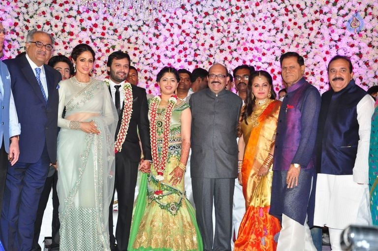 Jaya Prada Son Siddharth Wedding Reception 1 - 37 / 84 photos
