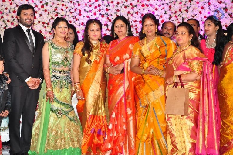 Jaya Prada Son Siddharth Wedding Reception 2 - 64 / 84 photos
