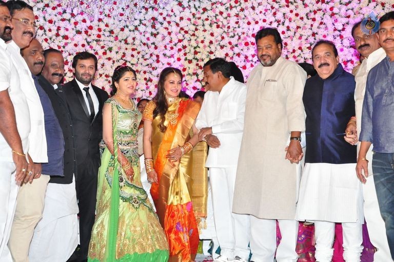 Jaya Prada Son Siddharth Wedding Reception 3 - 31 / 84 photos