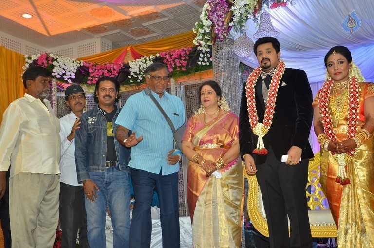 Jayachitra Son Amresh Wedding Reception - 3 / 102 photos
