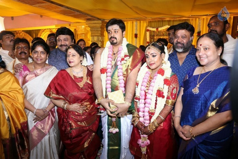 Jayachitra Son Amresh Wedding Reception - 47 / 102 photos