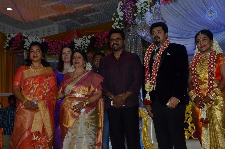 Jayachitra Son Amresh Wedding Reception - 54 / 102 photos