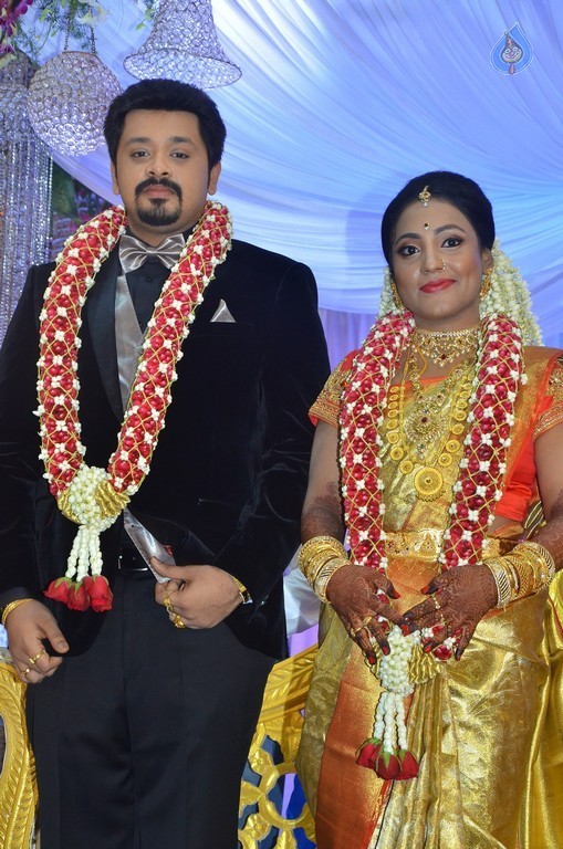 Jayachitra Son Amresh Wedding Reception - 81 / 102 photos