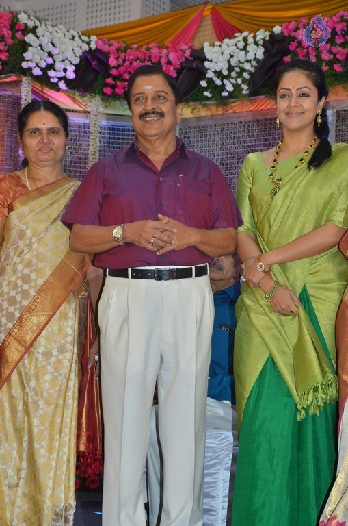 Jayachitra Son Amresh Wedding Reception - 84 / 102 photos