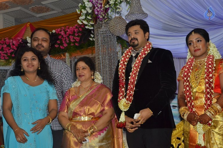 Jayachitra Son Amresh Wedding Reception - 96 / 102 photos