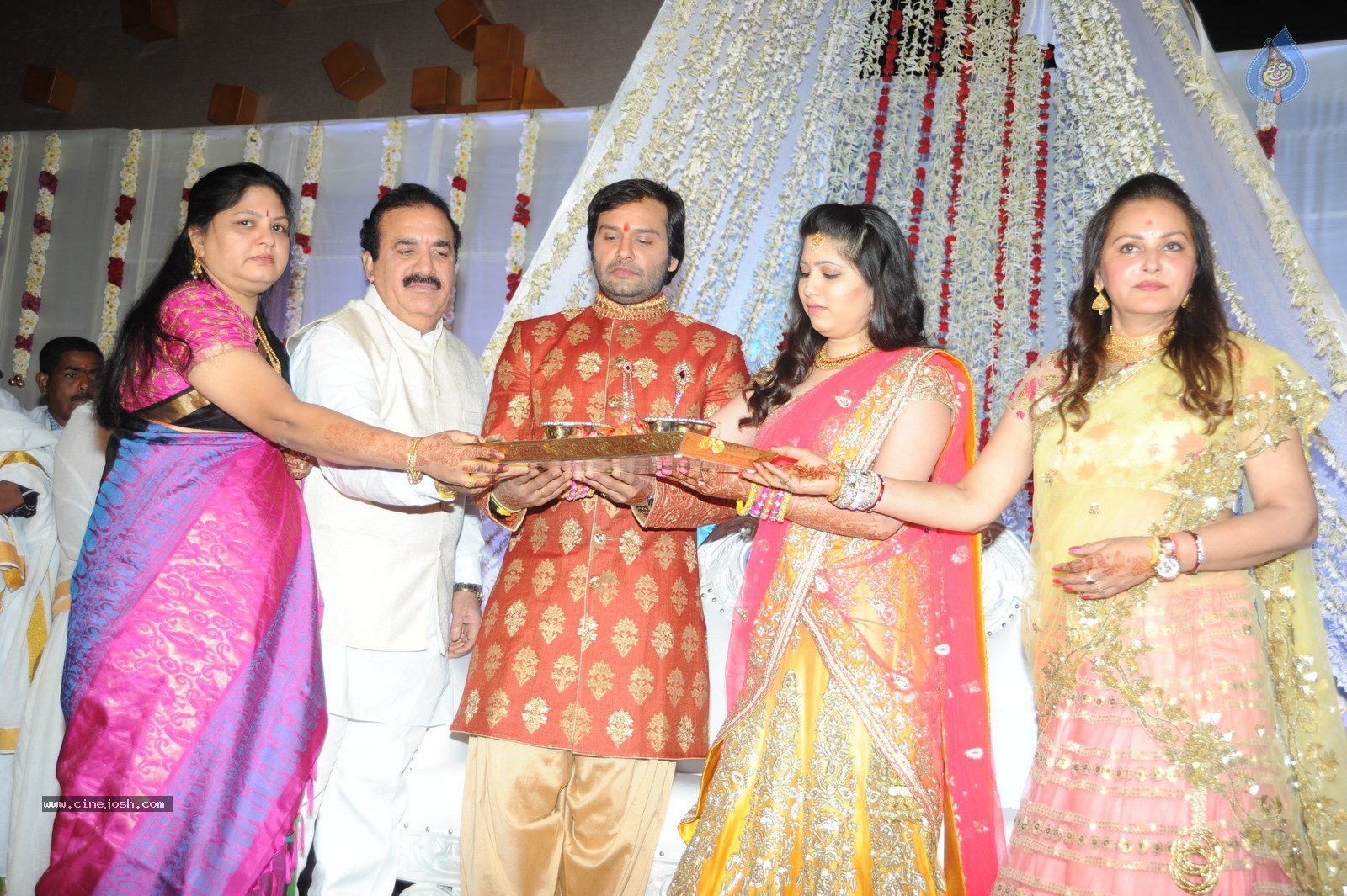 Jayapradha Sister Son Engagement Photos - 50 / 156 photos