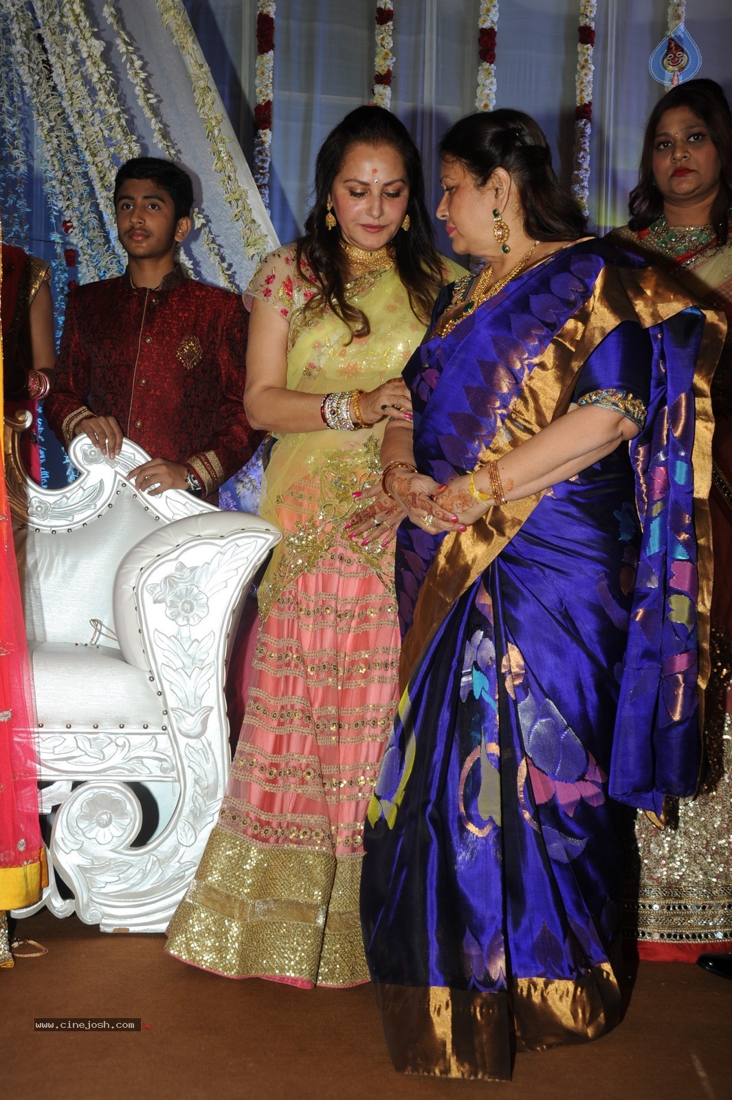 Jayapradha Sister Son Engagement Photos - 74 / 156 photos