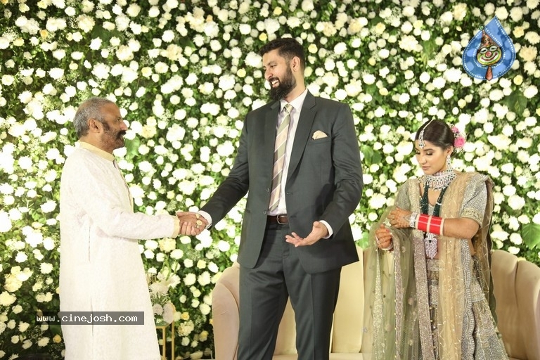 Jayasudha Son Nihar Kapoor Wedding Reception 02 - 18 / 77 photos