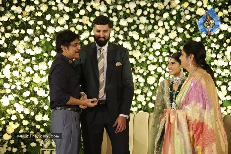 Jayasudha Son Nihar Kapoor Wedding Reception 02 - 24 / 77 photos