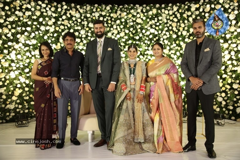 Jayasudha Son Nihar Kapoor Wedding Reception 02 - 31 / 77 photos