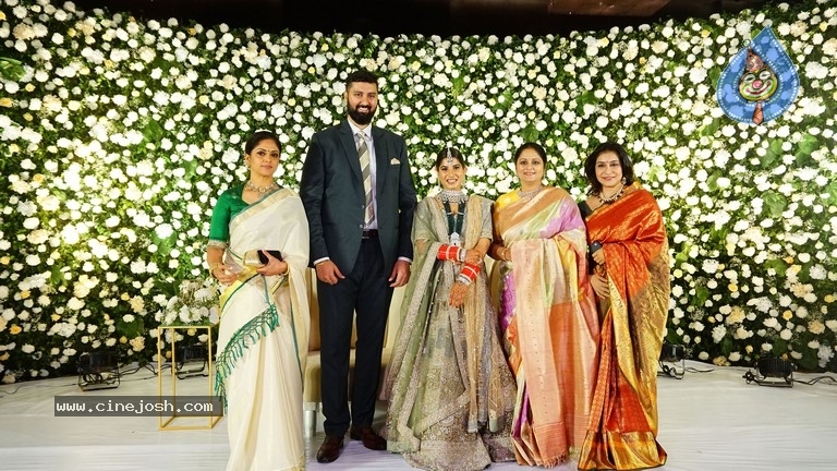 Jayasudha Son Nihar Kapoor Wedding Reception 03 - 67 / 81 photos