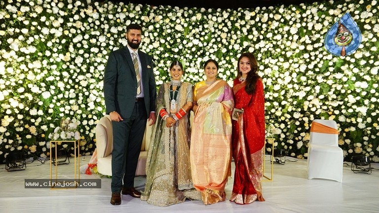 Jayasudha Son Nihar Kapoor Wedding Reception 03 - 78 / 81 photos