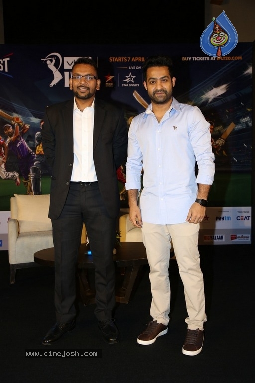 Jr NTR At IPL 2018 Press Conference Photos - 8 / 21 photos