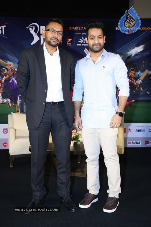 Jr NTR At IPL 2018 Press Conference Photos - 11 / 21 photos