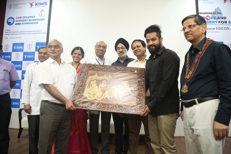 Jr NTR at Kims Acute Stroke Unit Inauguration - 2 / 57 photos