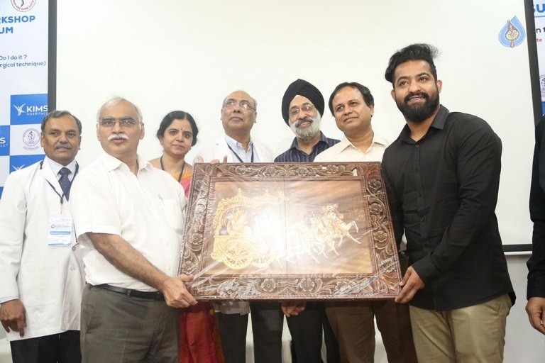 Jr NTR at Kims Acute Stroke Unit Inauguration - 41 / 57 photos