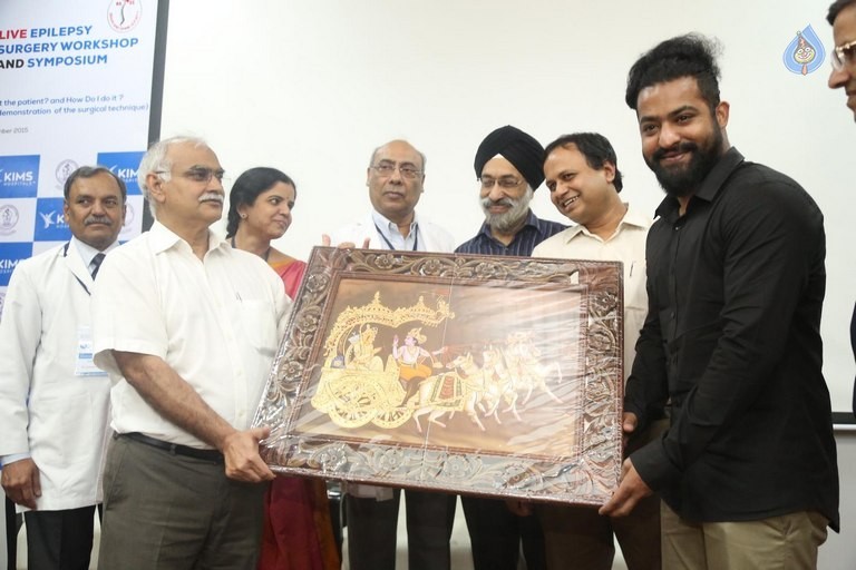 Jr NTR at Kims Acute Stroke Unit Inauguration - 48 / 57 photos