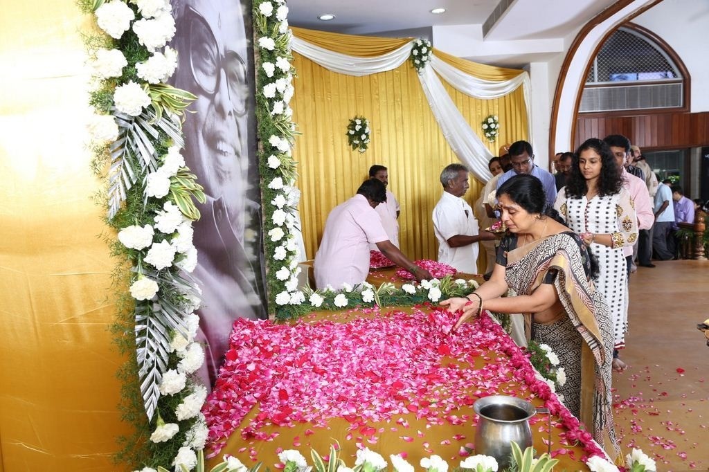 K Balachander 13th Day Ceremony - 7 / 48 photos