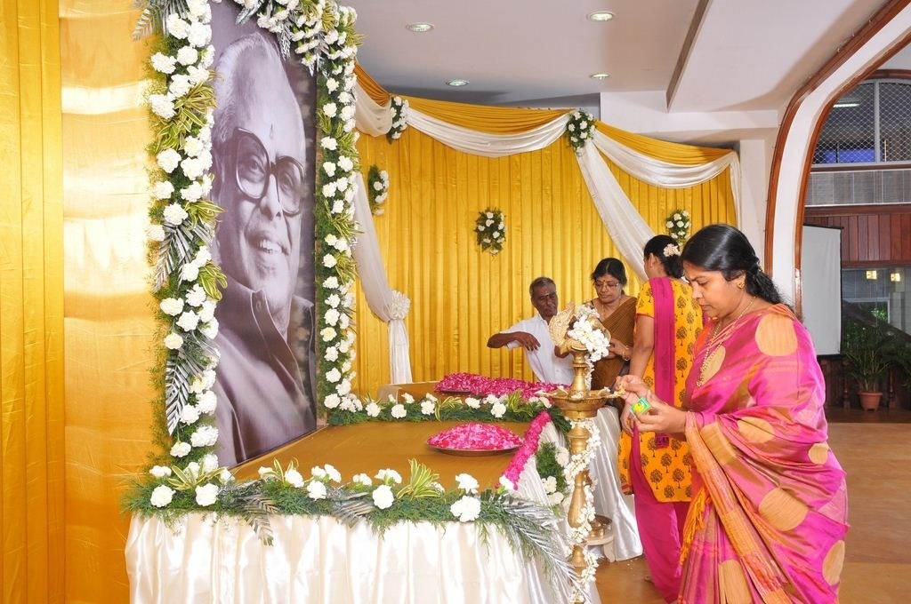 K Balachander 13th Day Ceremony - 48 / 48 photos