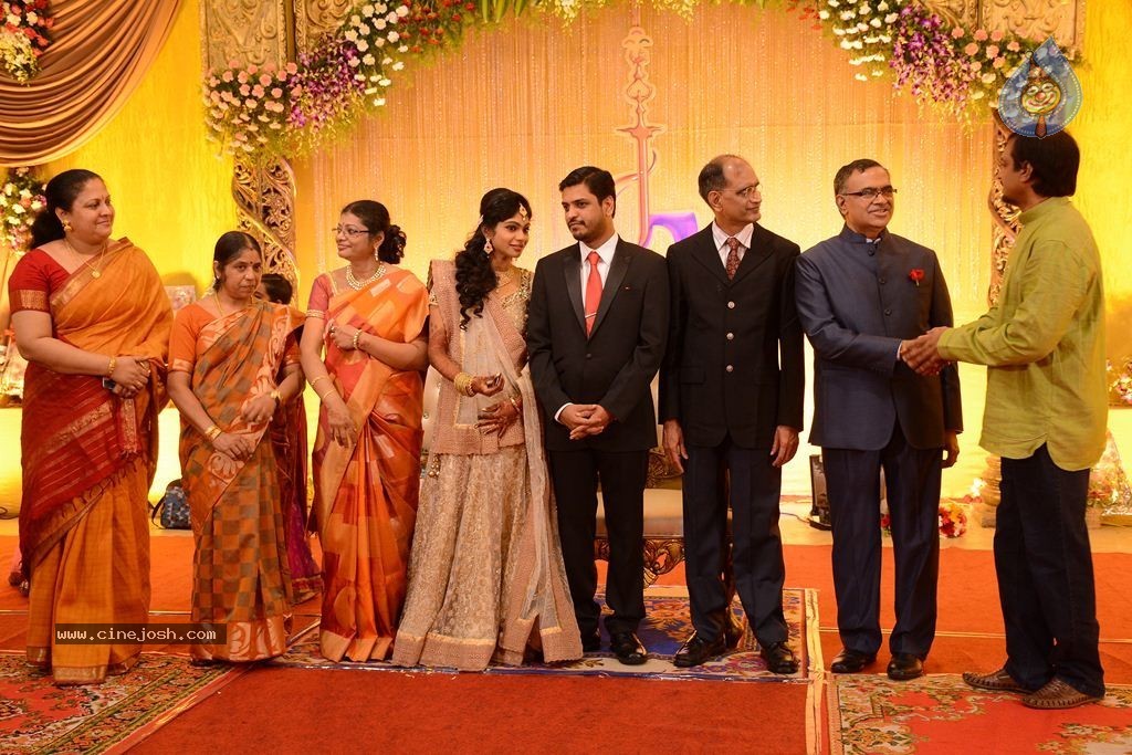 K Balachander Grand Daughter Wedding Reception - 24 / 86 photos
