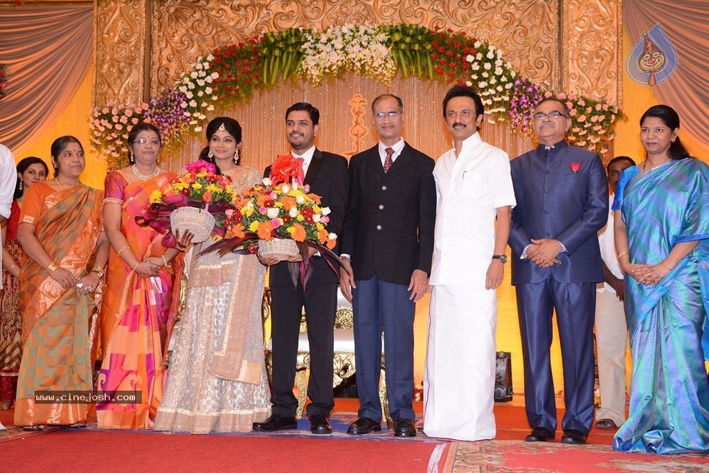 K Balachander Grand Daughter Wedding Reception - 29 / 86 photos