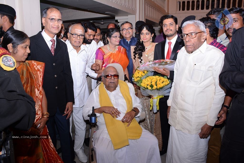 K Balachander Grand Daughter Wedding Reception - 31 / 86 photos