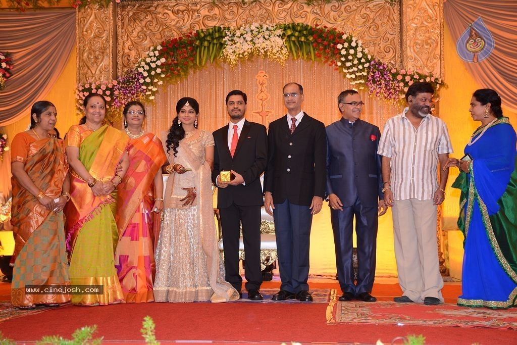 K Balachander Grand Daughter Wedding Reception - 35 / 86 photos