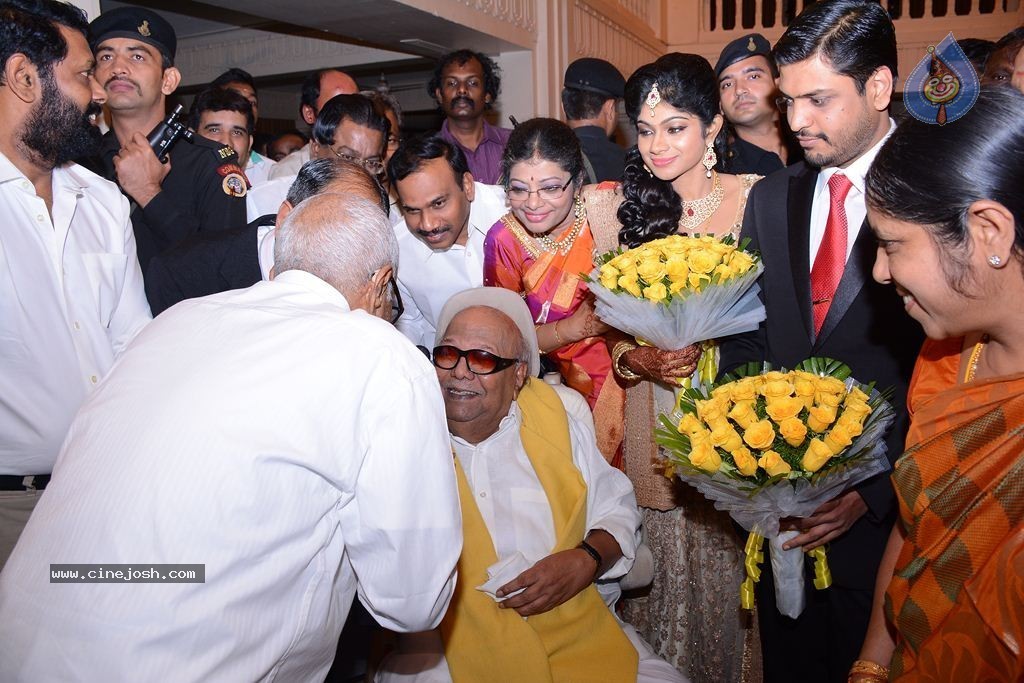 K Balachander Grand Daughter Wedding Reception - 36 / 86 photos