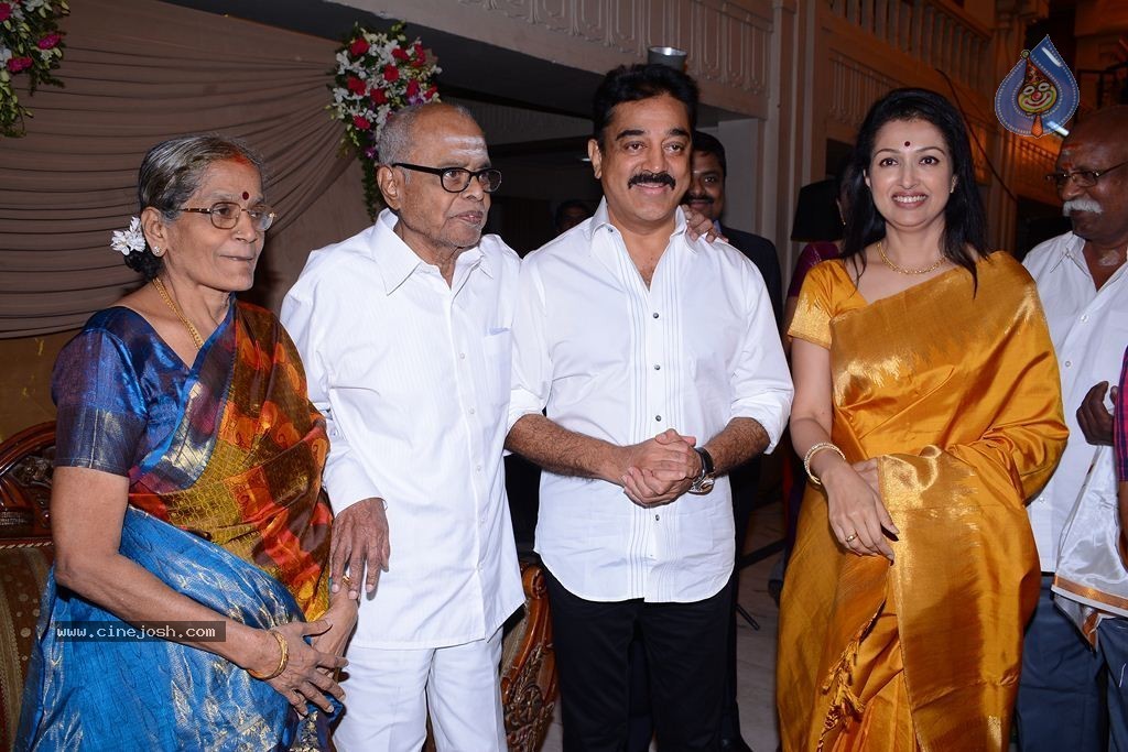 K Balachander Grand Daughter Wedding Reception - 37 / 86 photos