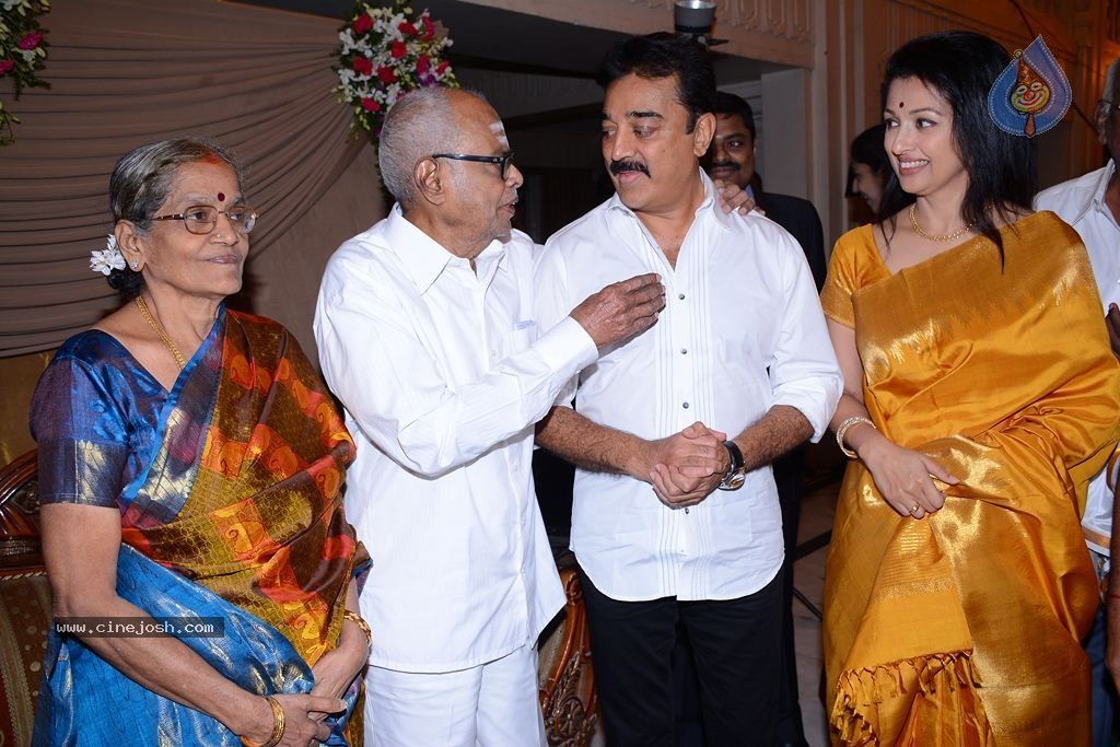 K Balachander Grand Daughter Wedding Reception - 43 / 86 photos