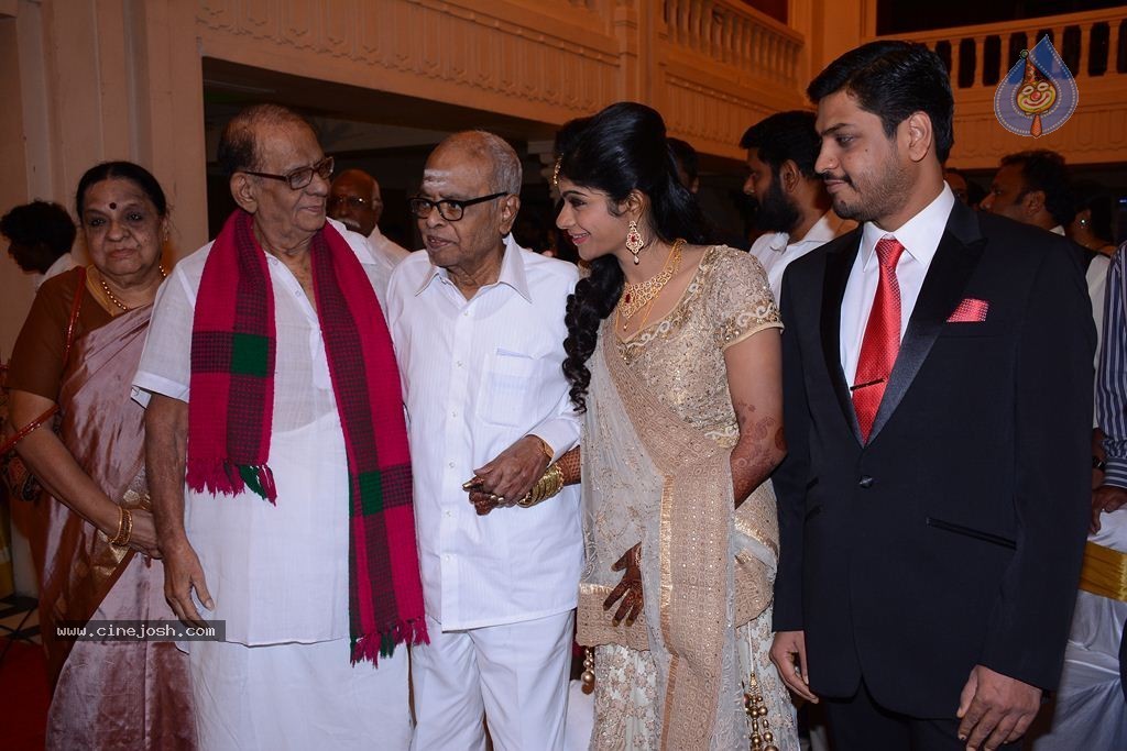 K Balachander Grand Daughter Wedding Reception - 48 / 86 photos