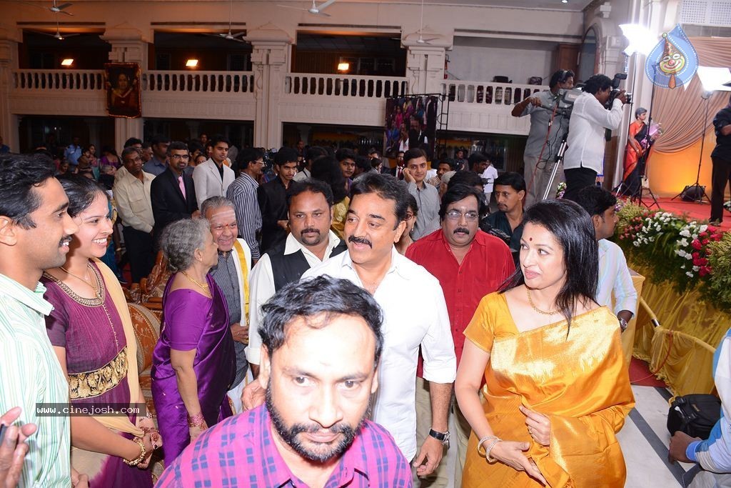 K Balachander Grand Daughter Wedding Reception - 49 / 86 photos