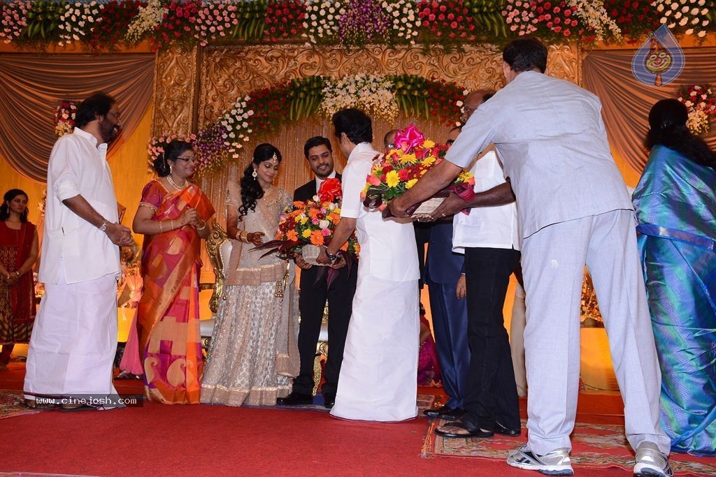 K Balachander Grand Daughter Wedding Reception - 58 / 86 photos