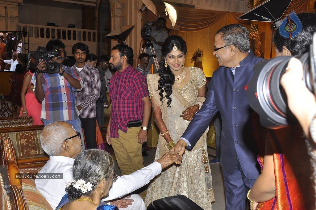K Balachander Grand Daughter Wedding Reception - 75 / 86 photos