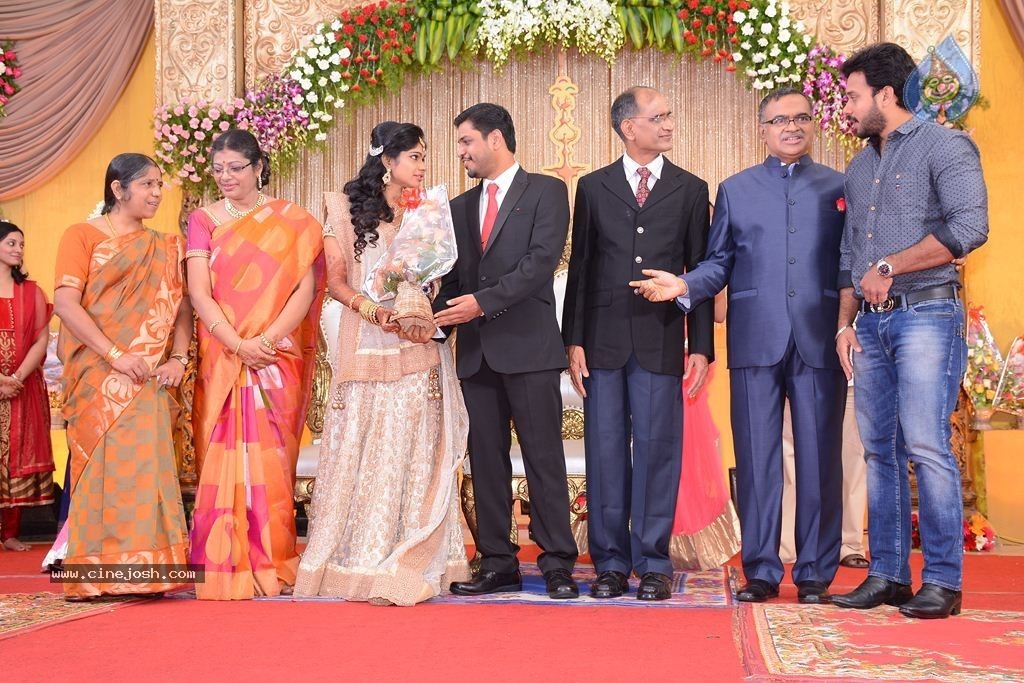 K Balachander Grand Daughter Wedding Reception - 83 / 86 photos