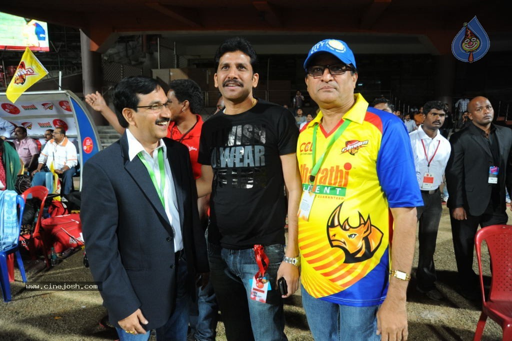 Karnataka Bulldozers VS Chennai Rhinos Match  - 109 / 129 photos