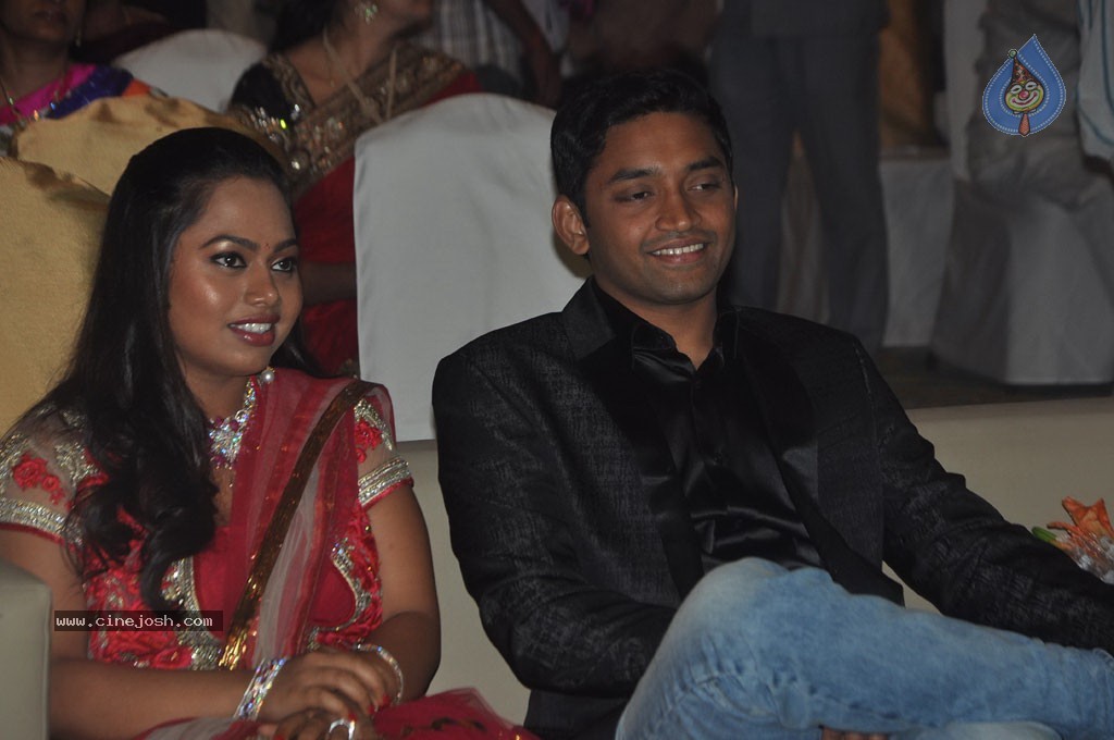 Keerthi with Rakesh Wedding Sangeet Photos - 4 / 77 photos